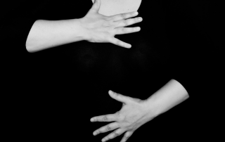 An individual practicing relaxation techniques, symbolizing the journey of confronting and managing anxiety.