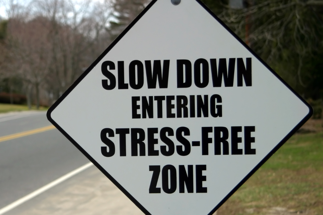 An individual practicing relaxation techniques in nature, symbolizing the journey to managing stress and achieving balance.