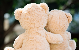 Two individuals engaged in a supportive conversation, symbolizing the various methods of providing emotional support.